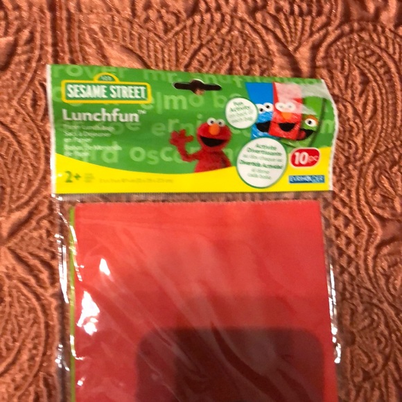 Sesame Street Lunch Fun Paper Bags Grab Bags Party - Picture 2 of 2